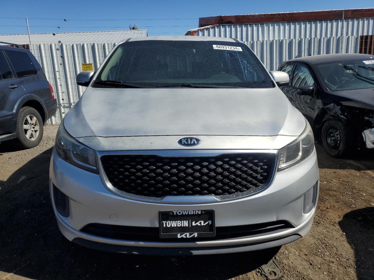 2016 Kia Sedona L VIN: KNDMA5C13G6156833 Lot: 66931234