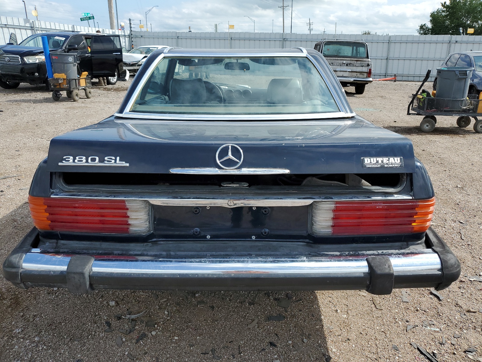 WDBBA45A5EA005581 1984 Mercedes-Benz 380 Sl