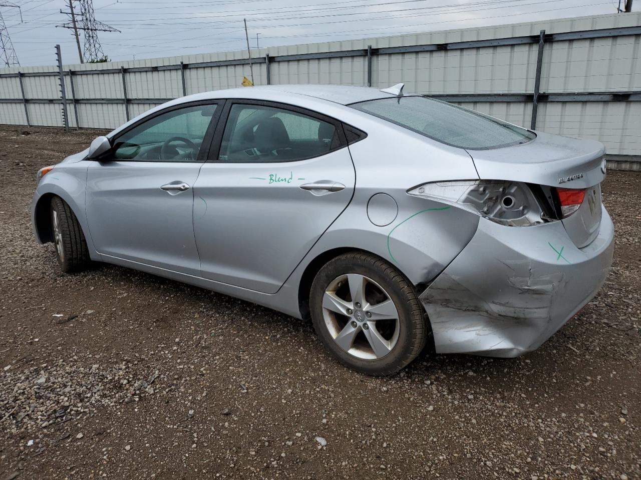 2013 Hyundai Elantra Gls VIN: 5NPDH4AE3DH353059 Lot: 66627564