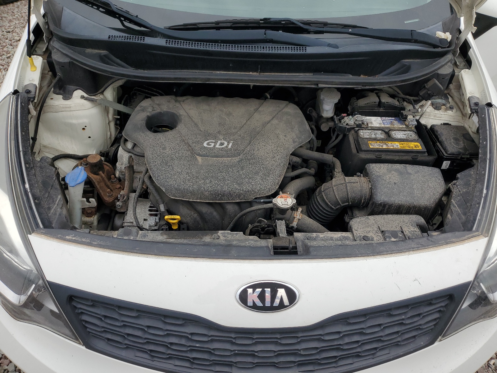 2015 Kia Rio Lx vin: KNADM4A35F6421222