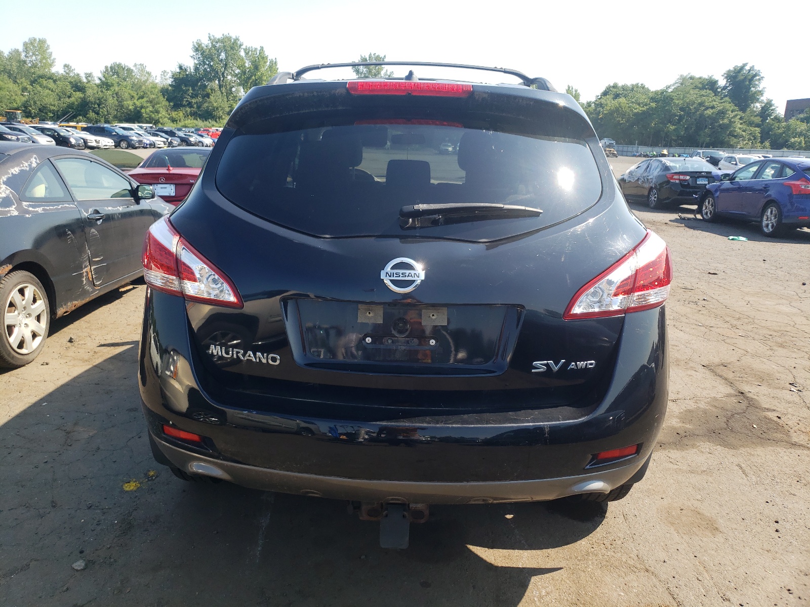 2012 Nissan Murano S vin: JN8AZ1MW8CW230552