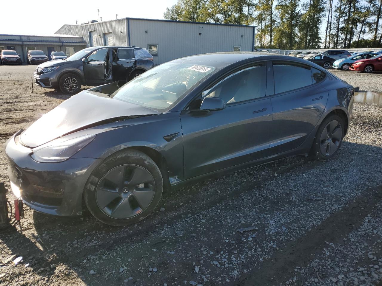 5YJ3E1EB8NF359474 2022 TESLA MODEL 3 - Image 1