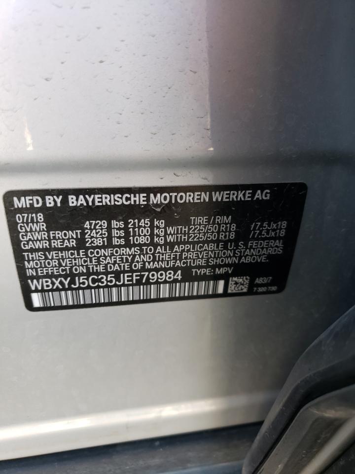 WBXYJ5C35JEF79984 2018 BMW X2 xDrive28I