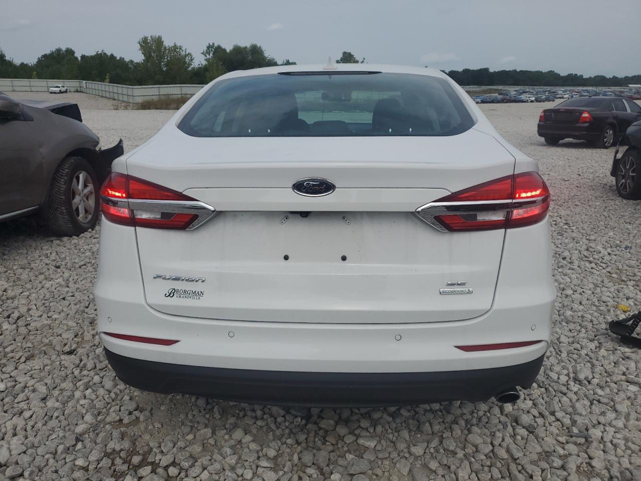 2020 Ford Fusion Se VIN: 3FA6P0HD7LR252819 Lot: 62526394