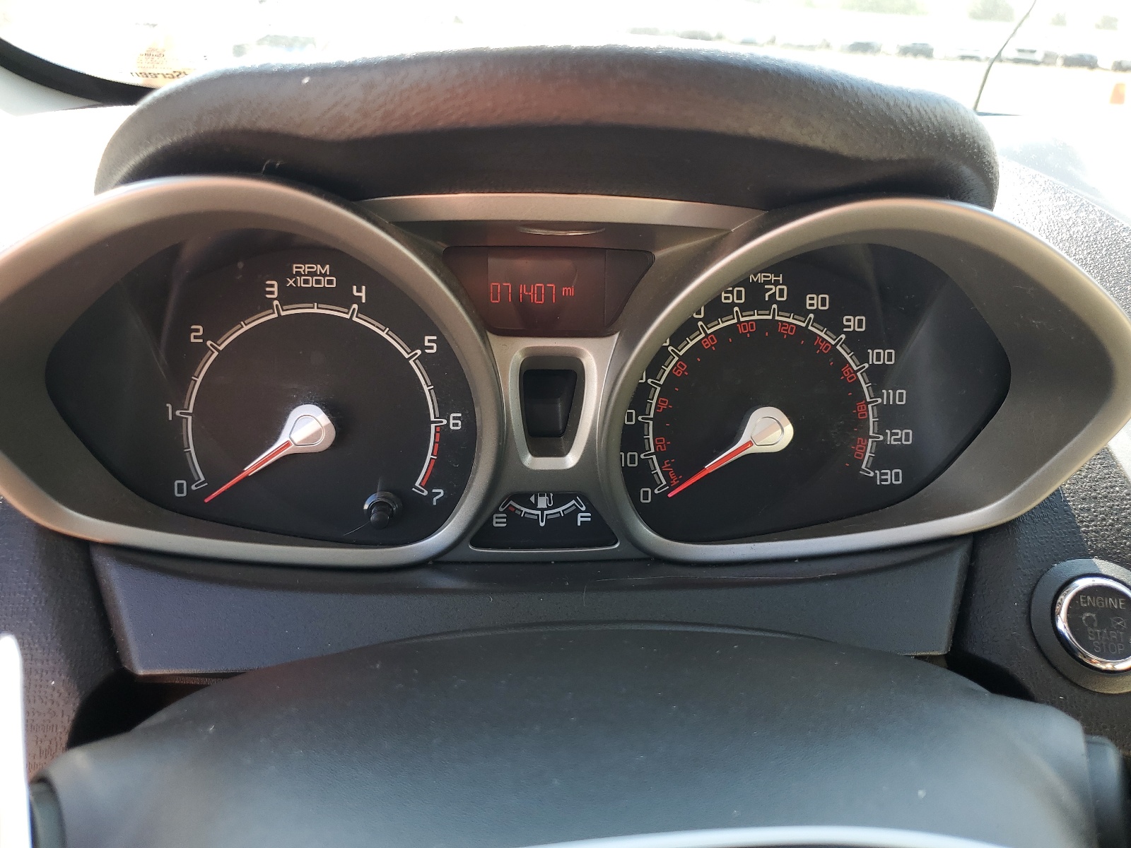 3FADP4CJ7DM207082 2013 Ford Fiesta Titanium