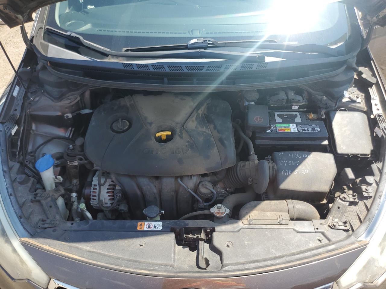 2014 Kia Forte Lx VIN: KNAFK4A61E5065042 Lot: 66554494