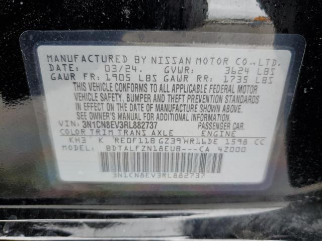 3N1CN8EV3RL882737 Nissan Versa SV 12