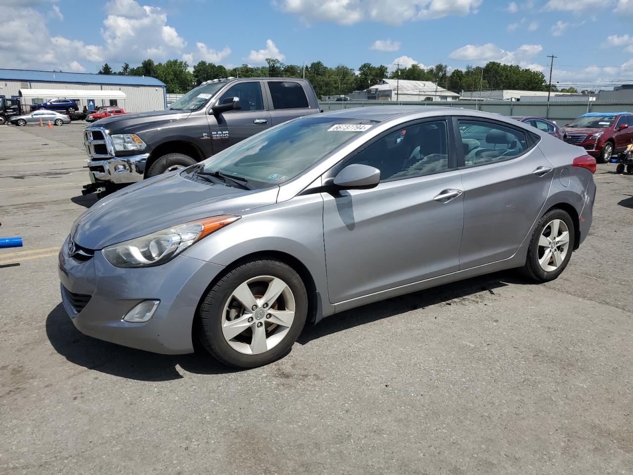 2013 Hyundai Elantra Gls VIN: KMHDH4AE2DU932965 Lot: 66737794