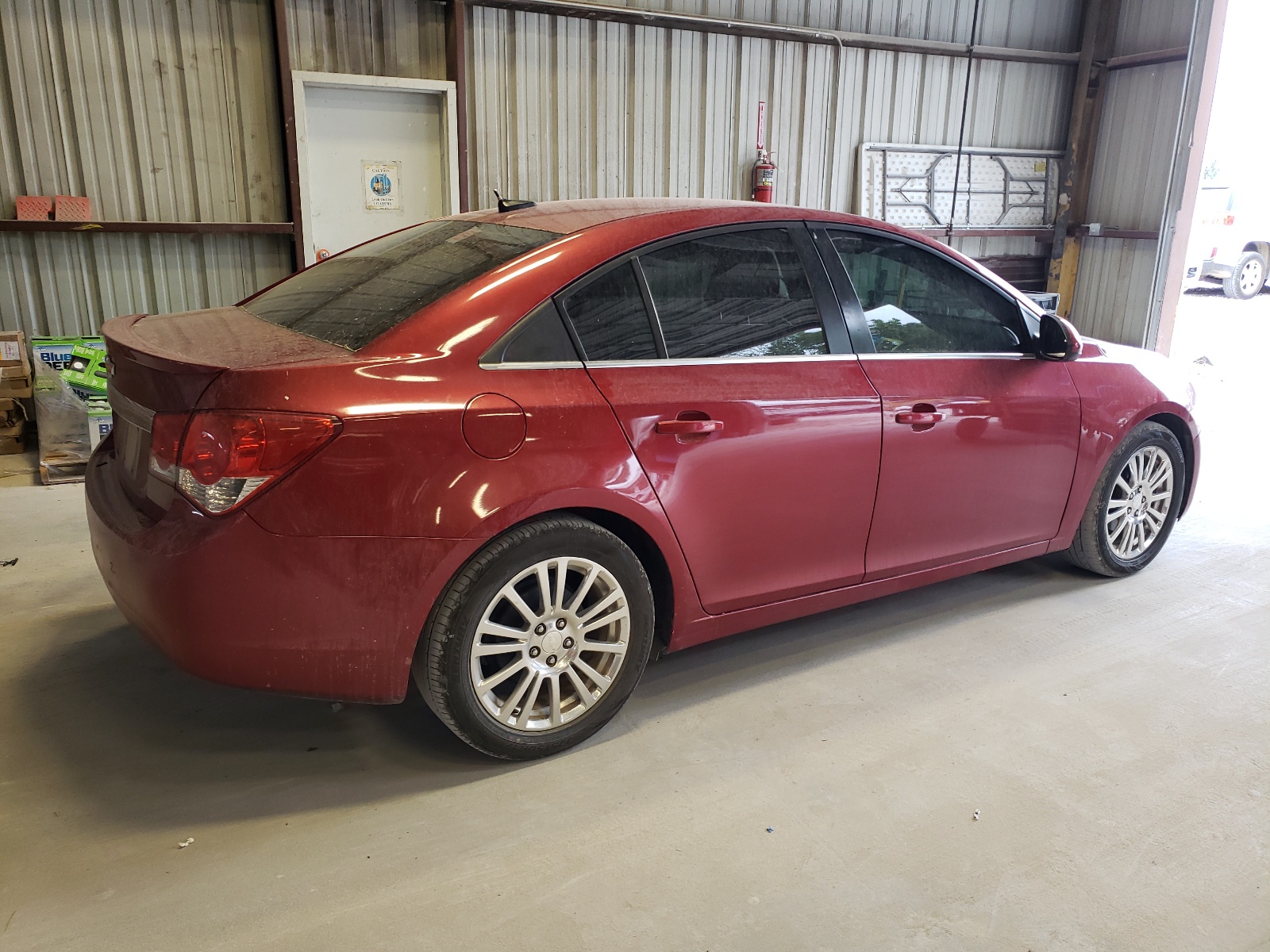 2012 Chevrolet Cruze Eco vin: 1G1PJ5SC5C7175008