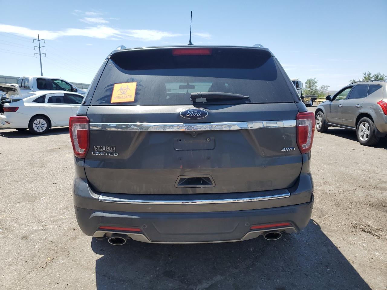 2018 Ford Explorer Limited VIN: 1FM5K8F84JGA82007 Lot: 65663104