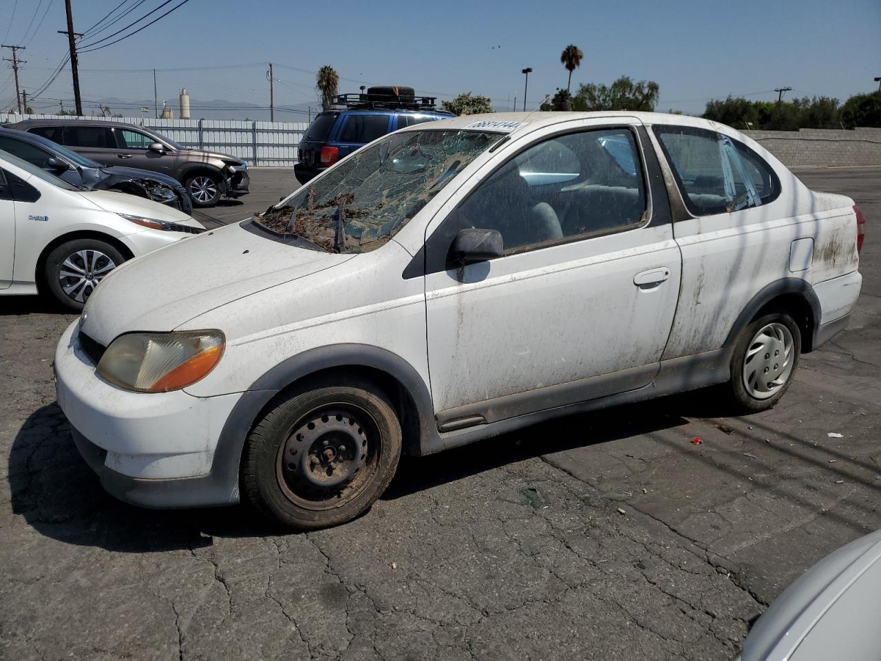 2000 Toyota Echo VIN: JTDAT1231Y0061961 Lot: 66814144