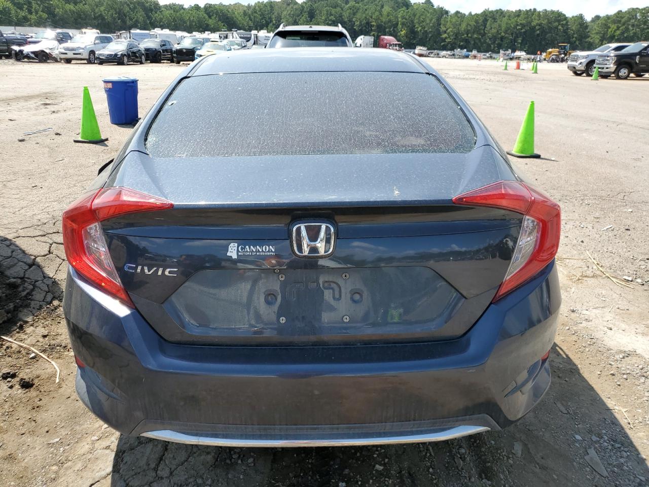 19XFC2F63KE204536 2019 Honda Civic Lx