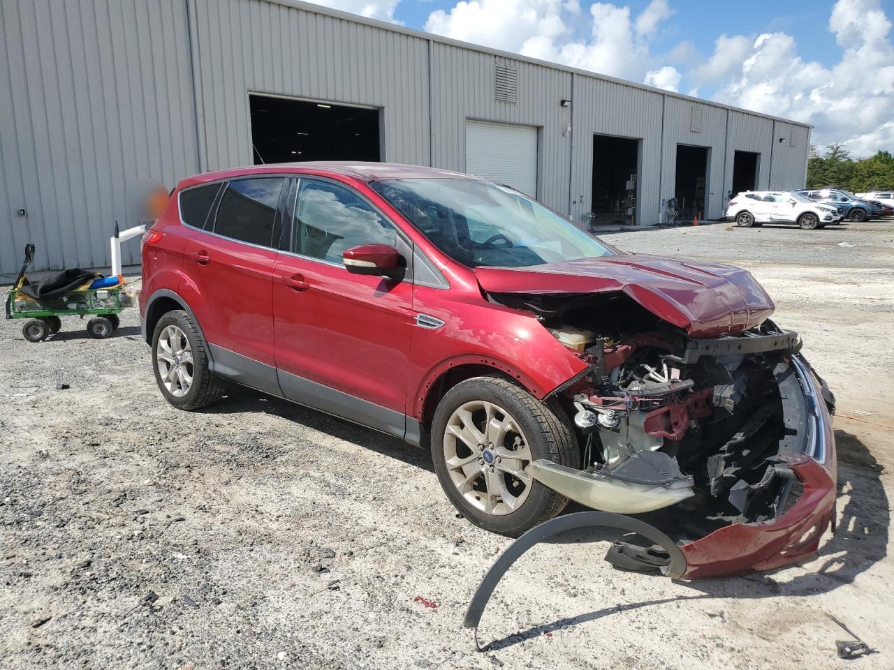 VIN 1FMCU0HX3DUD49506 2013 FORD ESCAPE no.4