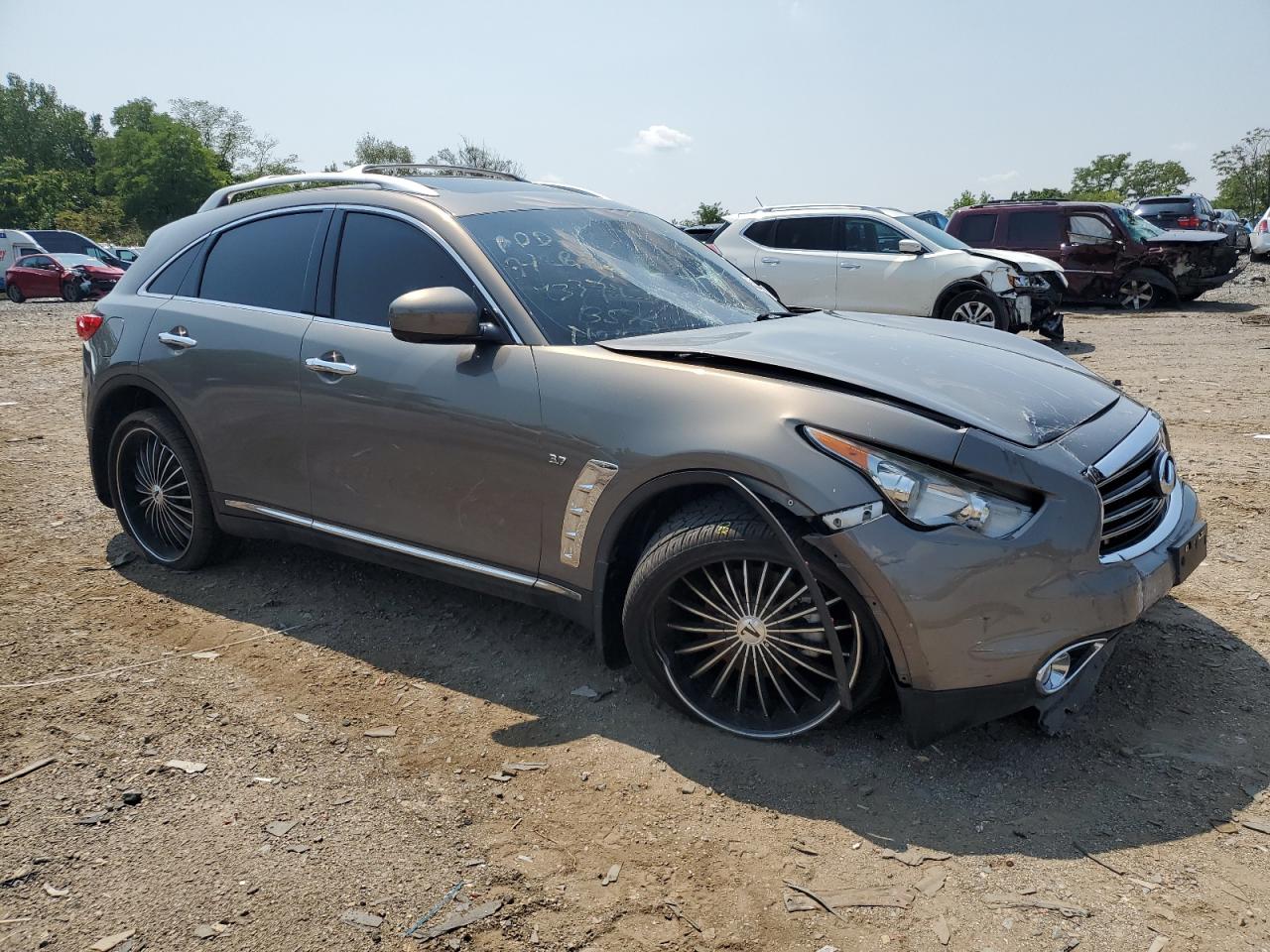 2014 Infiniti Qx70 VIN: JN8CS1MW7EM411850 Lot: 65280684