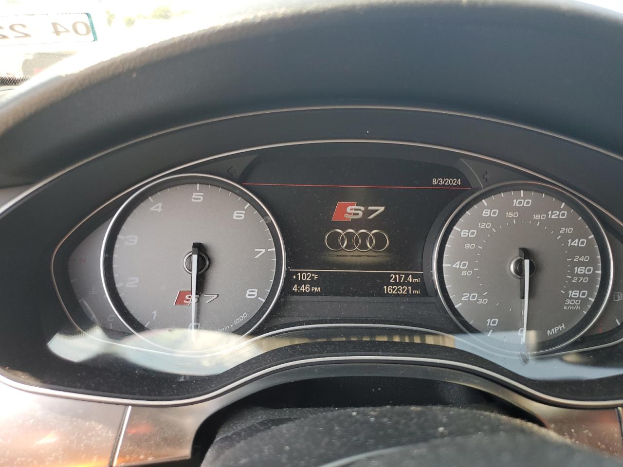 WAU32AFCXDN073736 2013 Audi S7 Prestige