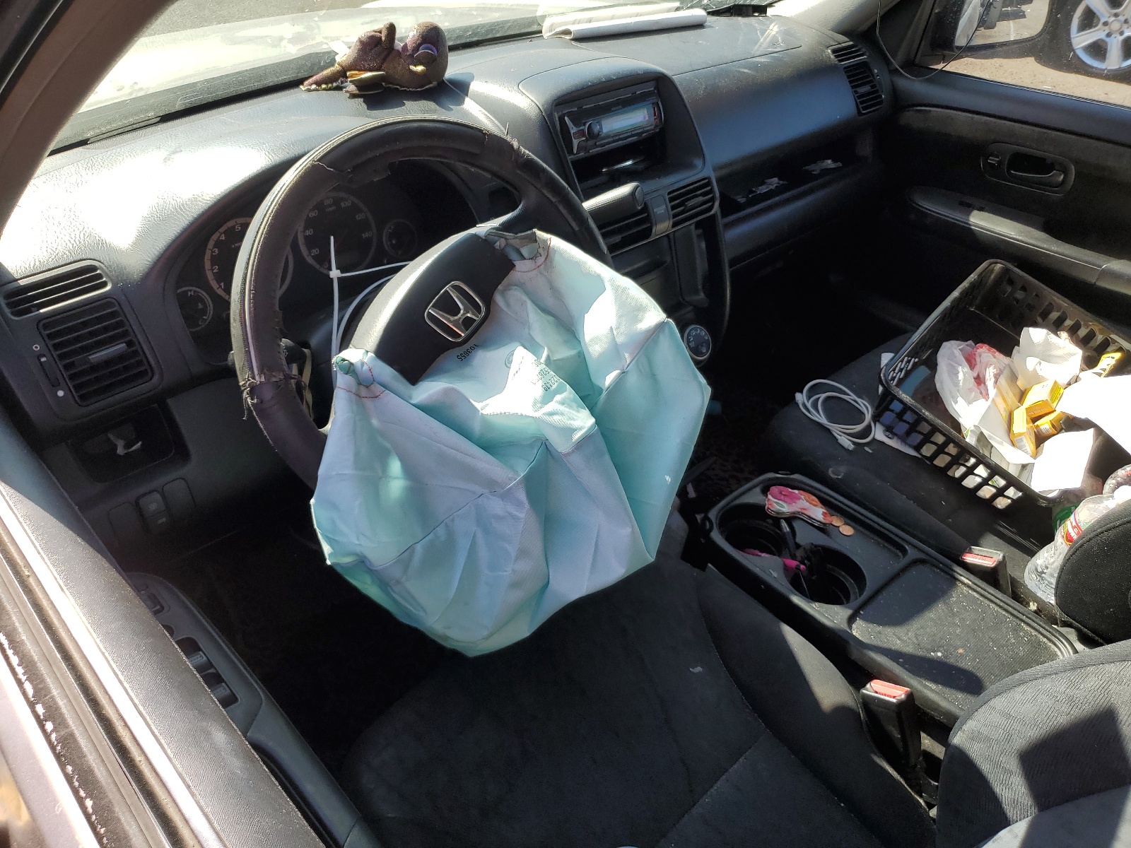 JHLRD68515C021303 2005 Honda Cr-V Lx