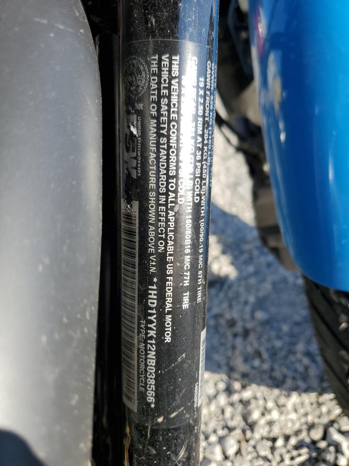 2022 Harley-Davidson Fxbbs VIN: 1HD1YYK12NB038566 Lot: 66970154