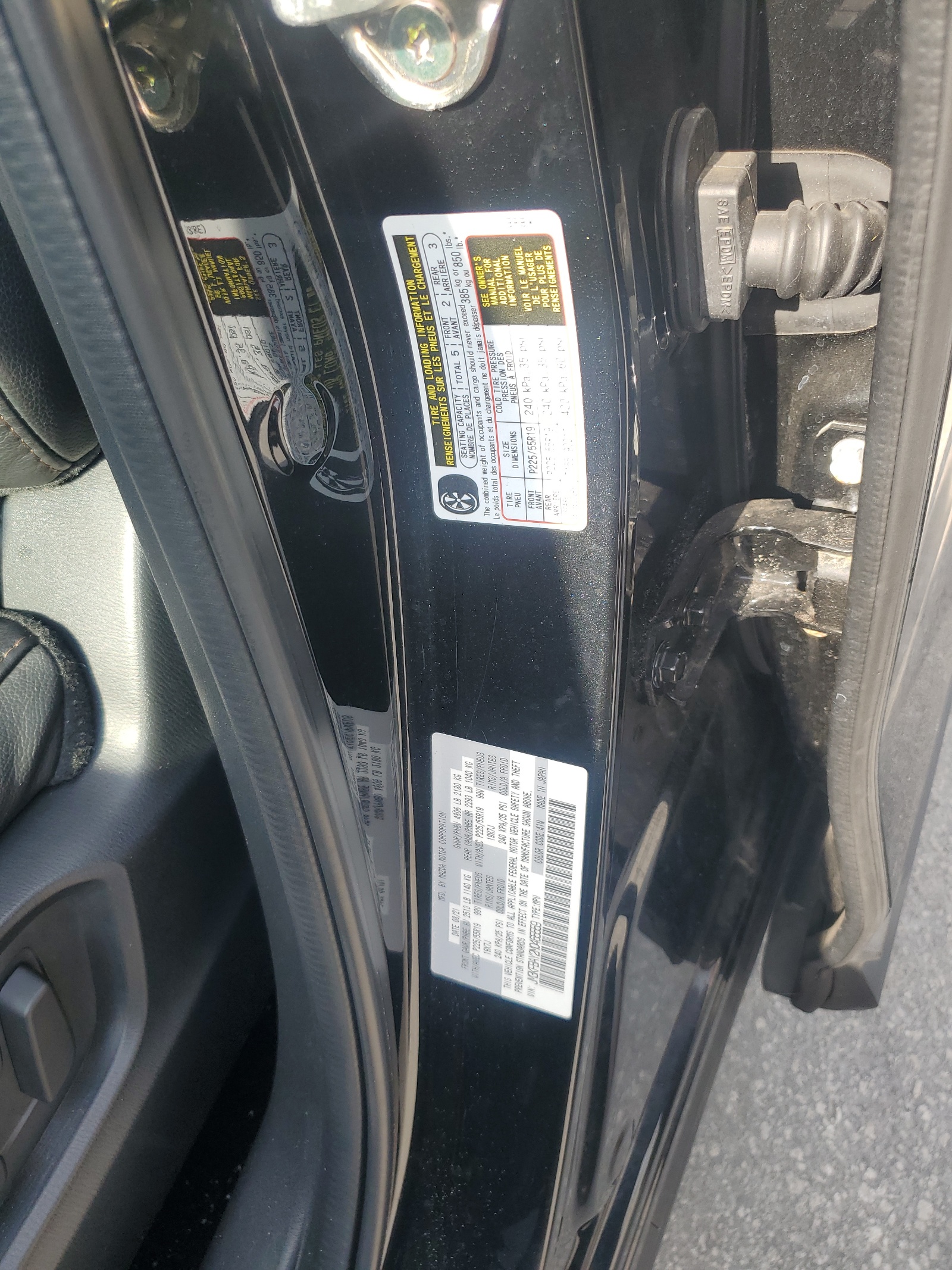 JM3KFBAY2M0465559 2021 Mazda Cx-5 Grand Touring Reserve