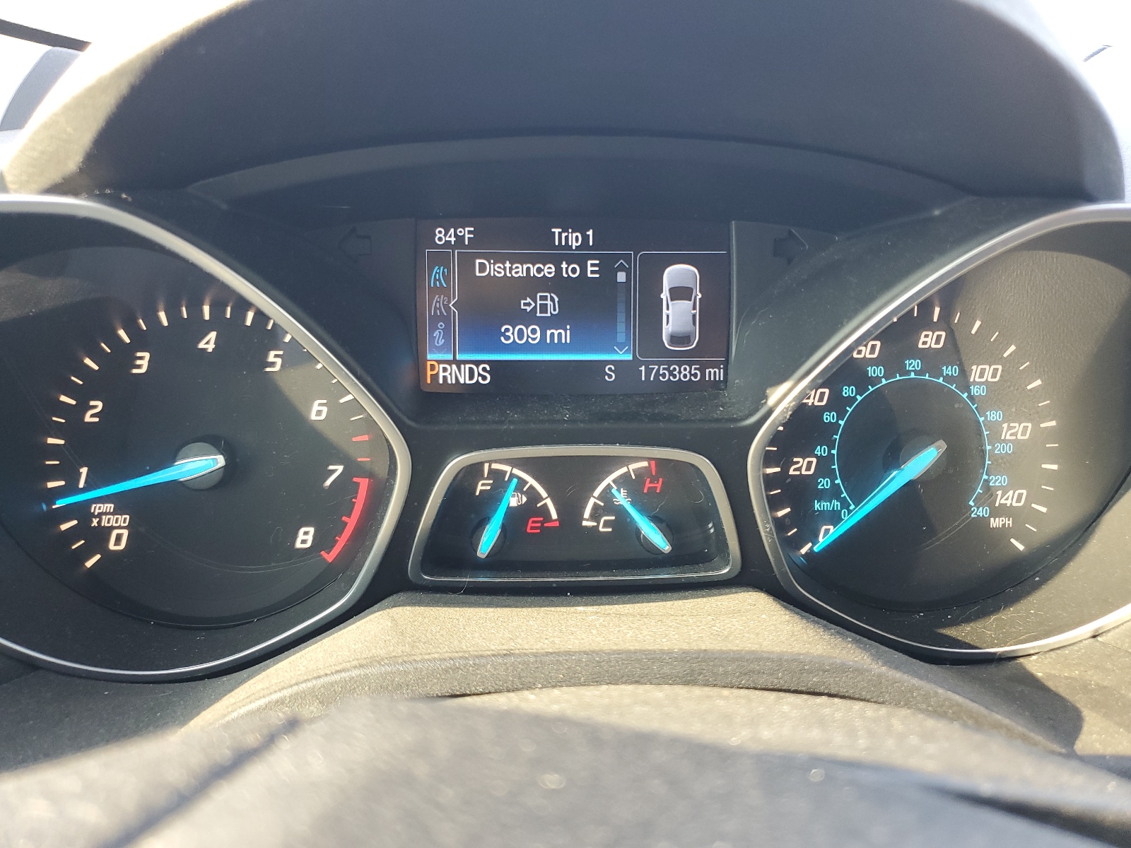 1FMCU0G93EUC92129 2014 Ford Escape Se