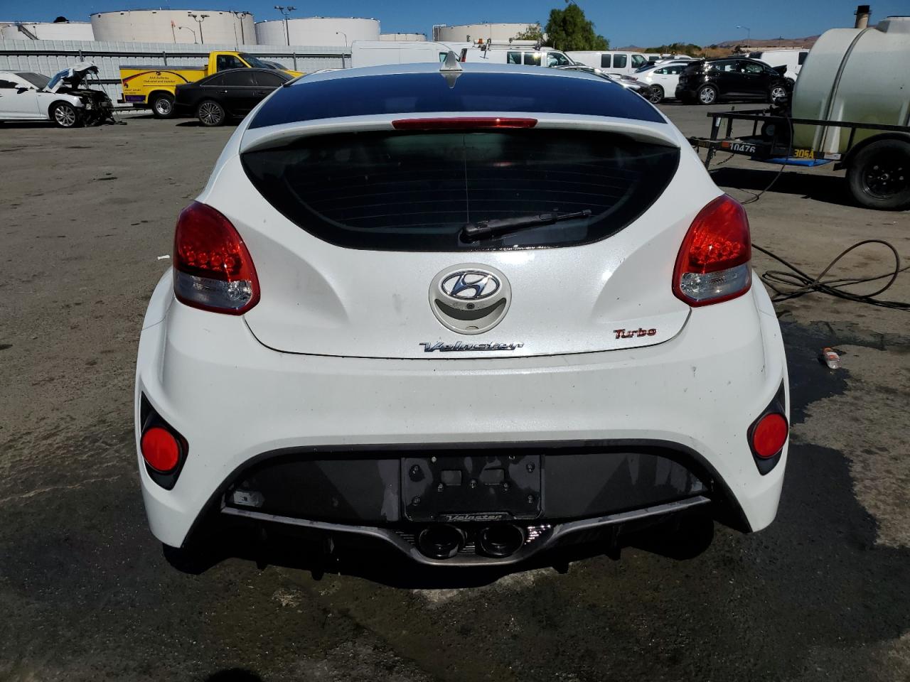 2016 Hyundai Veloster Turbo VIN: KMHTC6AE3GU268444 Lot: 58093224