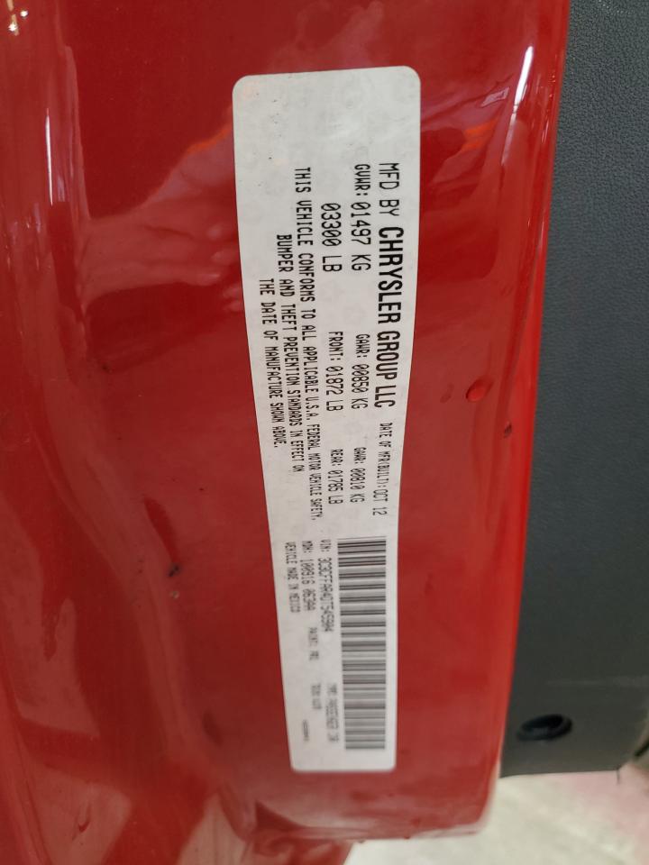 2013 Fiat 500 Pop VIN: 3C3CFFAR4DT545904 Lot: 66158544