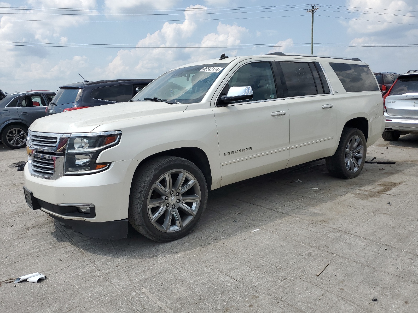 2015 Chevrolet Suburban K1500 Ltz vin: 1GNSKKKC2FR139256