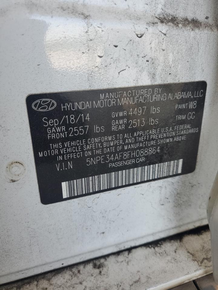 5NPE34AF8FH088864 2015 Hyundai Sonata Sport