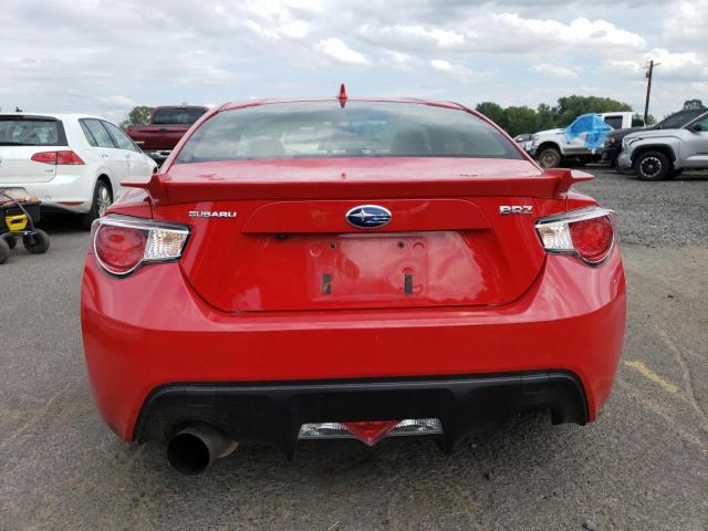 Coupet SUBARU BRZ 2016 Czerwony