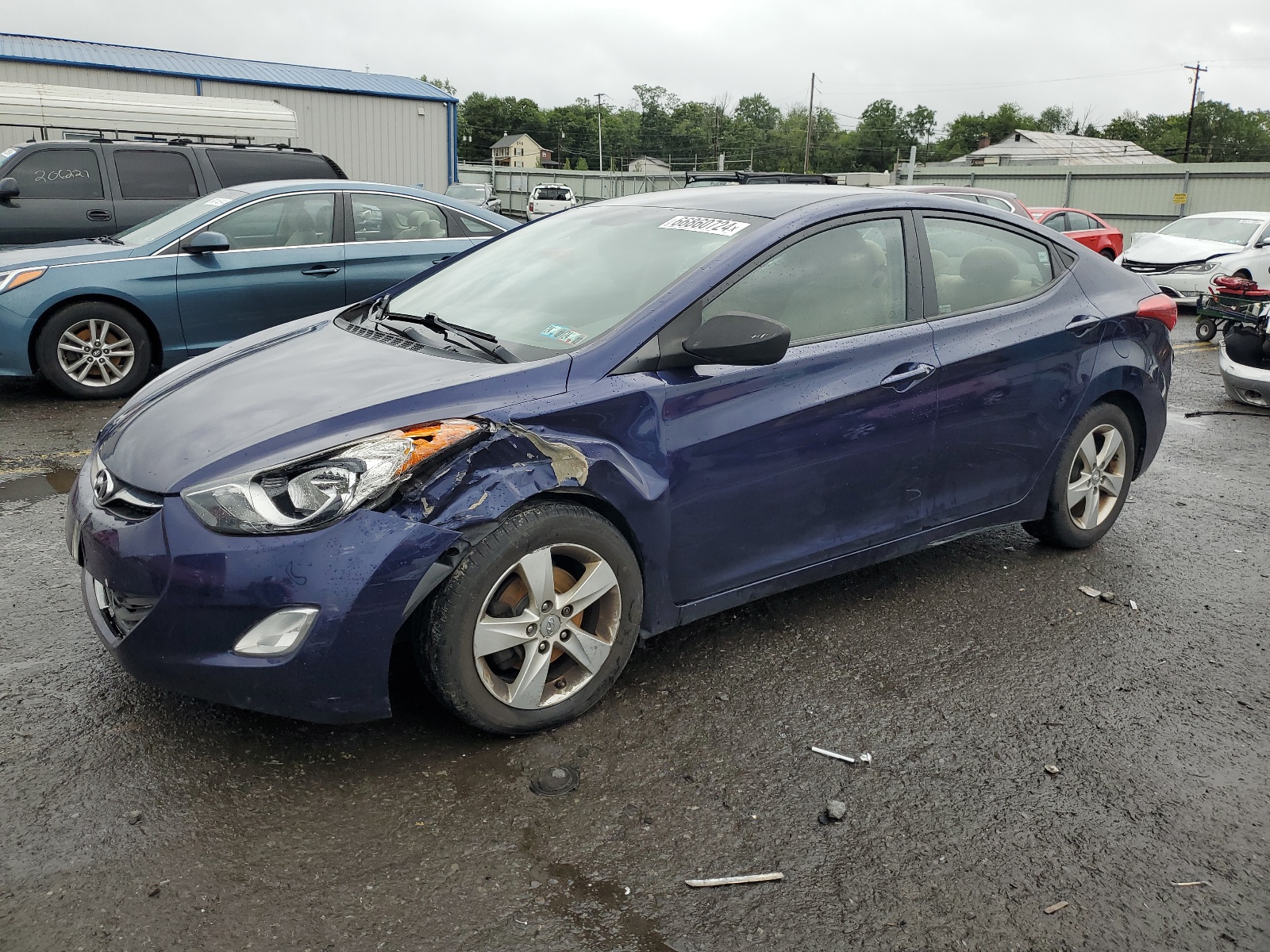 5NPDH4AE6DH441491 2013 Hyundai Elantra Gls