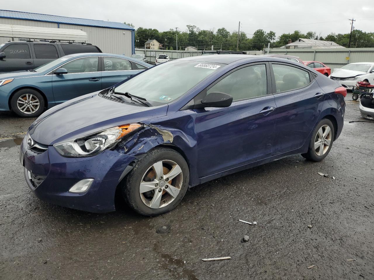 2013 Hyundai Elantra Gls VIN: 5NPDH4AE6DH441491 Lot: 66860724