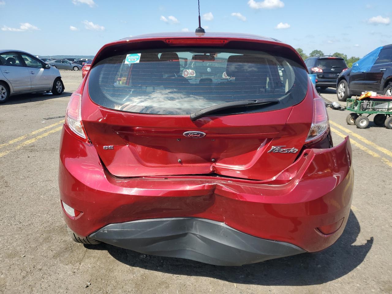 2017 Ford Fiesta Se VIN: 3FADP4EJ5HM170648 Lot: 66771534