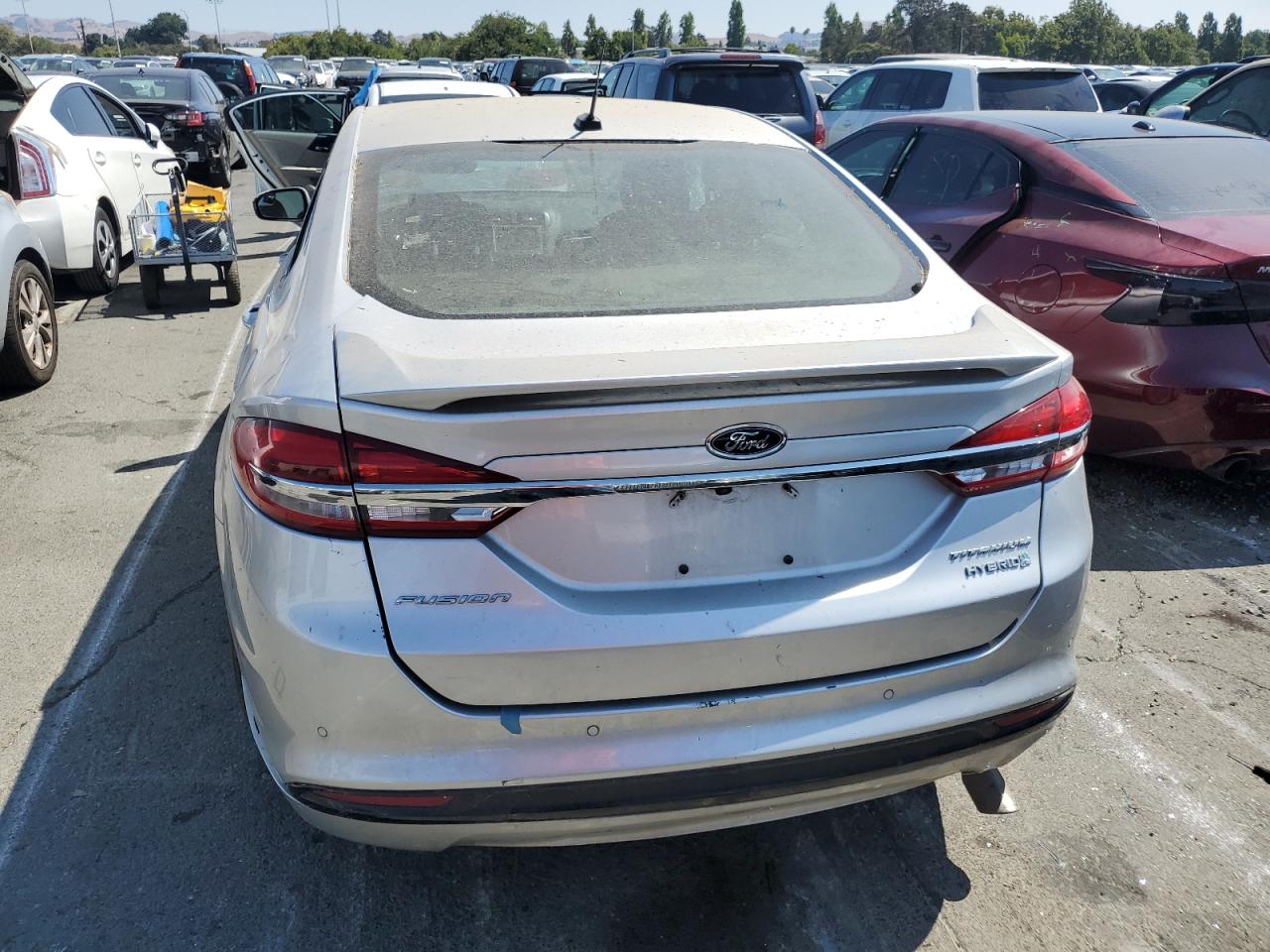 3FA6P0RU0JR269649 2018 Ford Fusion Titanium/Platinum Hev