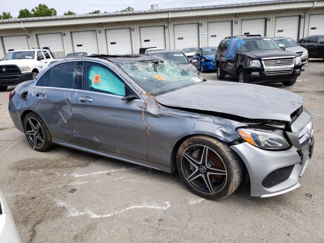 Sedans MERCEDES-BENZ C-CLASS 2016 Szary