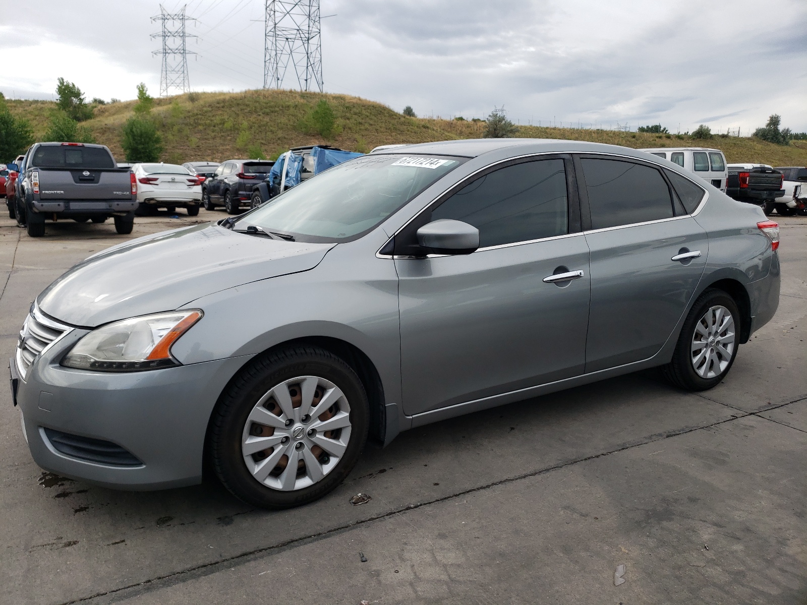 2013 Nissan Sentra S vin: 3N1AB7AP1DL619804