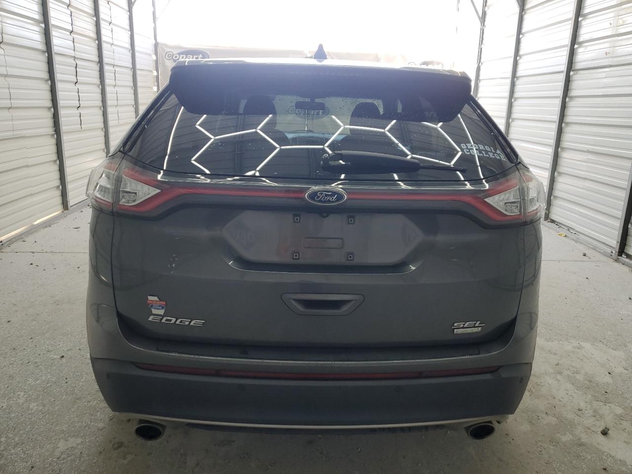 2018 Ford Edge Sel VIN: 2FMPK3J96JBB64128 Lot: 64652124