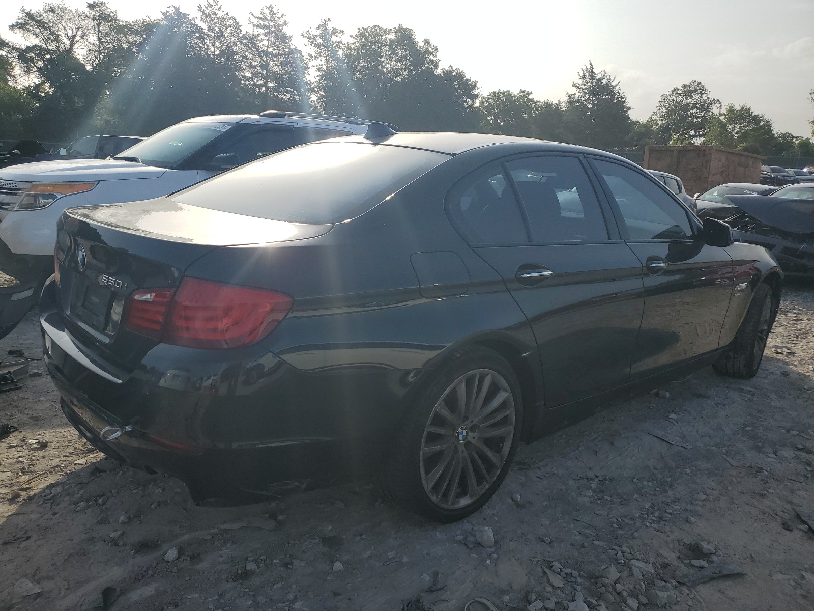 2012 BMW 550 Xi vin: WBAFU9C59CC788013