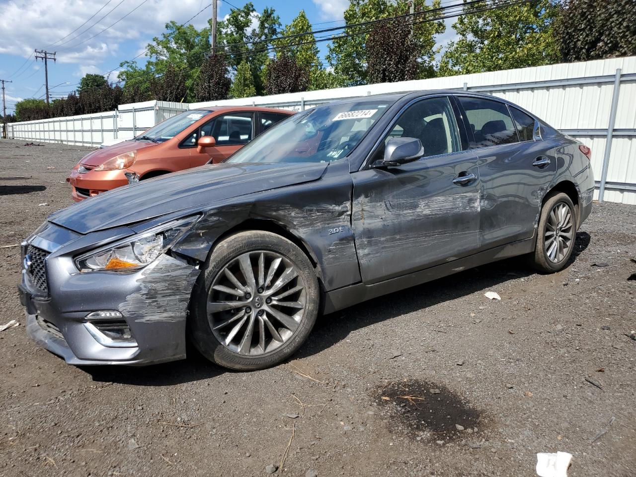 2019 Infiniti Q50 Luxe VIN: JN1EV7AR7KM553224 Lot: 66682214