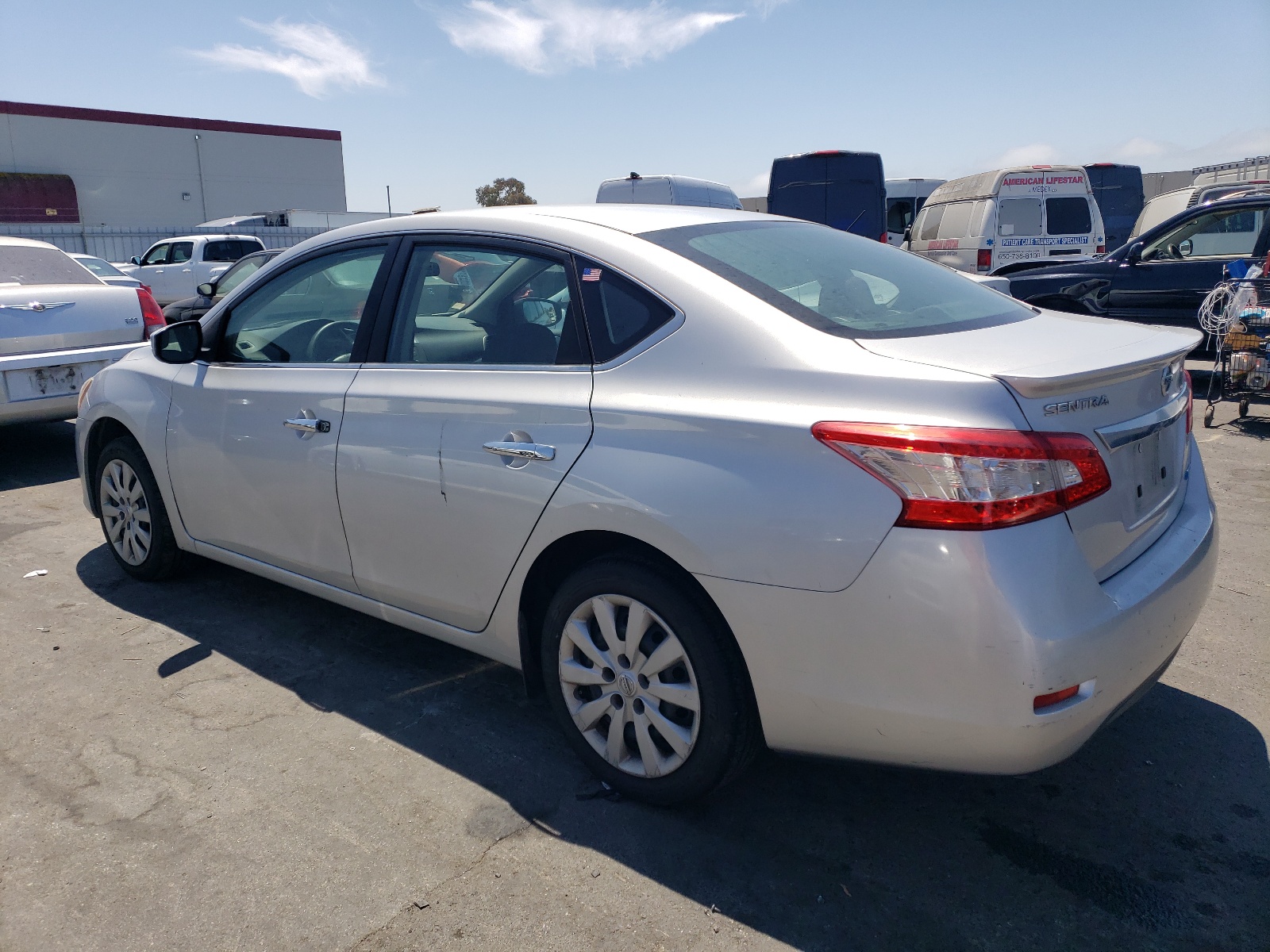 2014 Nissan Sentra S vin: 3N1AB7AP1EY216006