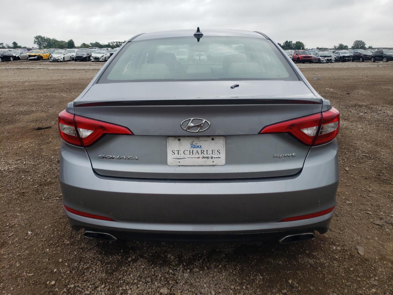 VIN 5NPE34AF9FH222829 2015 HYUNDAI SONATA no.6