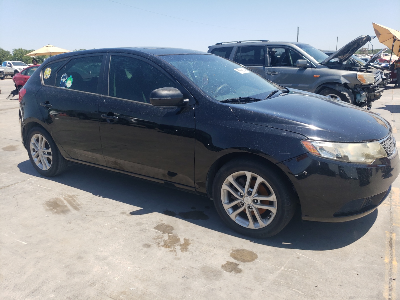 2012 Kia Forte Ex vin: KNAFU5A21C5640573