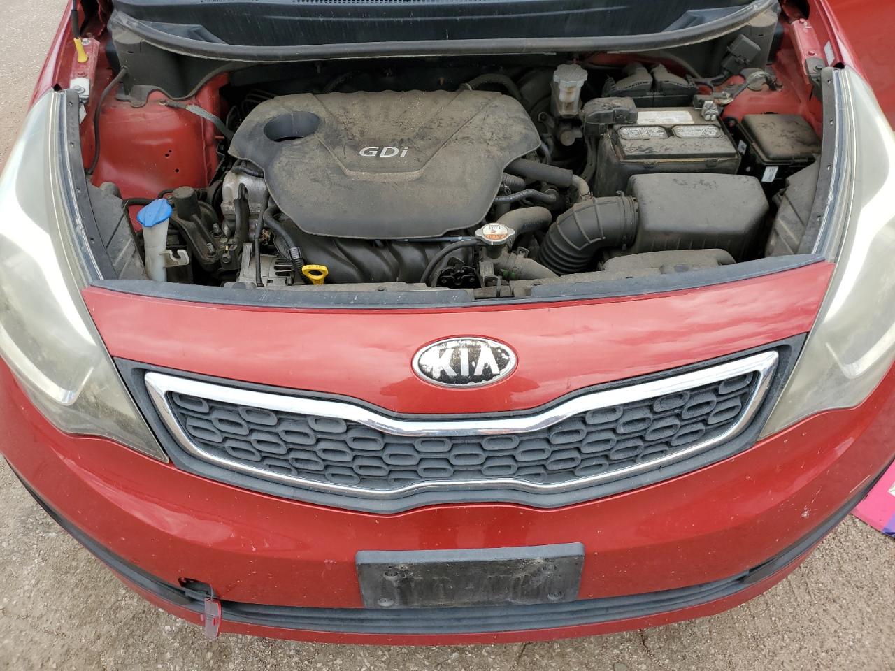 KNADM4A3XD6279527 2013 Kia Rio Lx