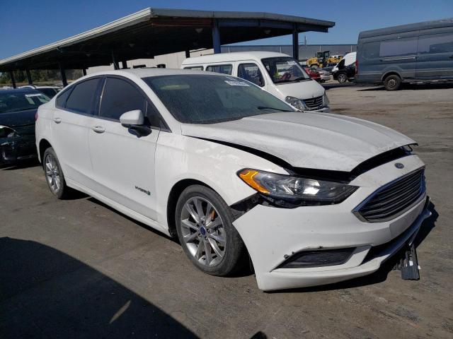 Sedans FORD FUSION 2017 White