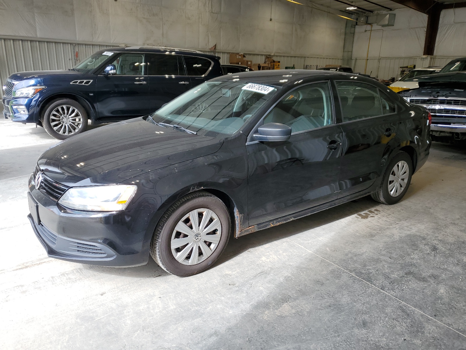 2012 Volkswagen Jetta Base vin: 3VW1K7AJ3CM307014