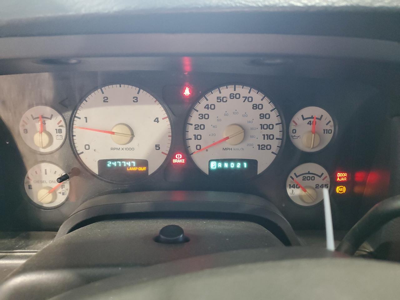 2004 Dodge Ram 2500 St VIN: 3D7KA28C54G178445 Lot: 65785714