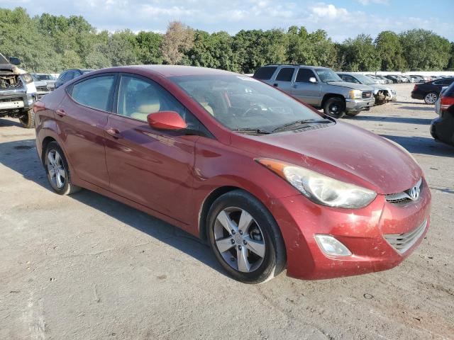  HYUNDAI ELANTRA 2013 Czerwony