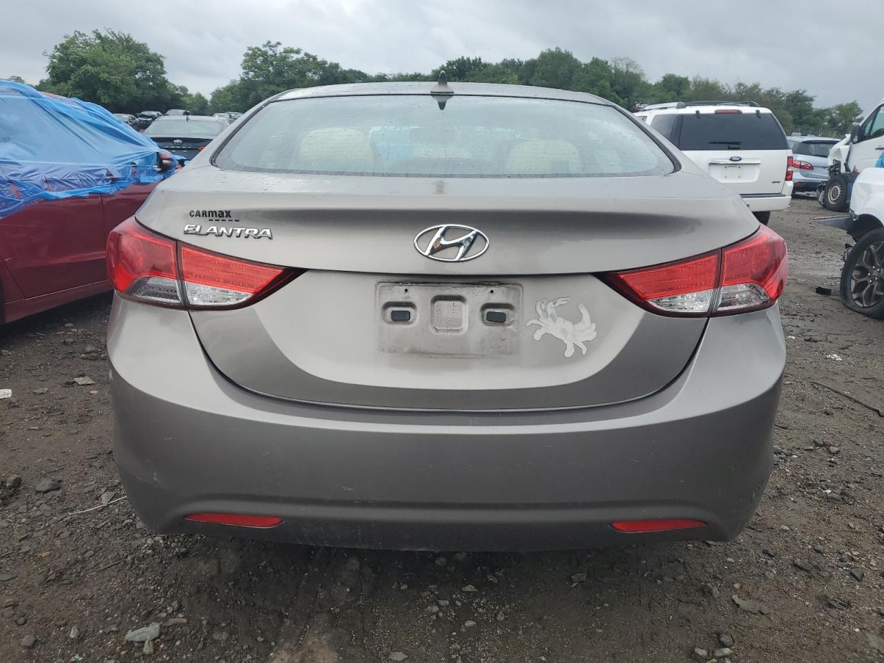2013 Hyundai Elantra Gls VIN: 5NPDH4AE8DH254205 Lot: 66767354