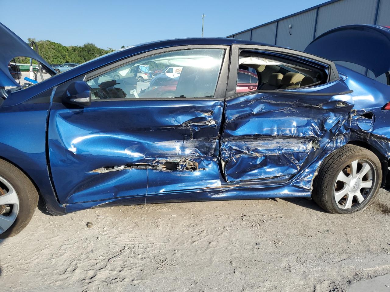 2013 Hyundai Elantra Gls VIN: KMHDH4AE1DU801641 Lot: 67251064