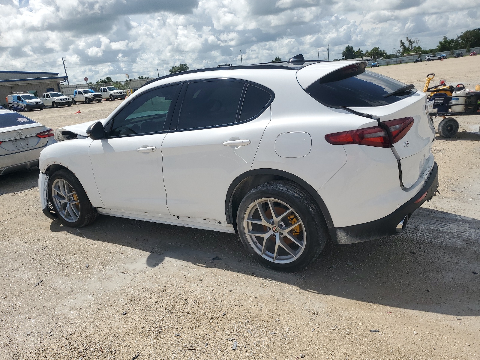 2019 Alfa Romeo Stelvio Ti vin: ZASPAKBN4K7C50293