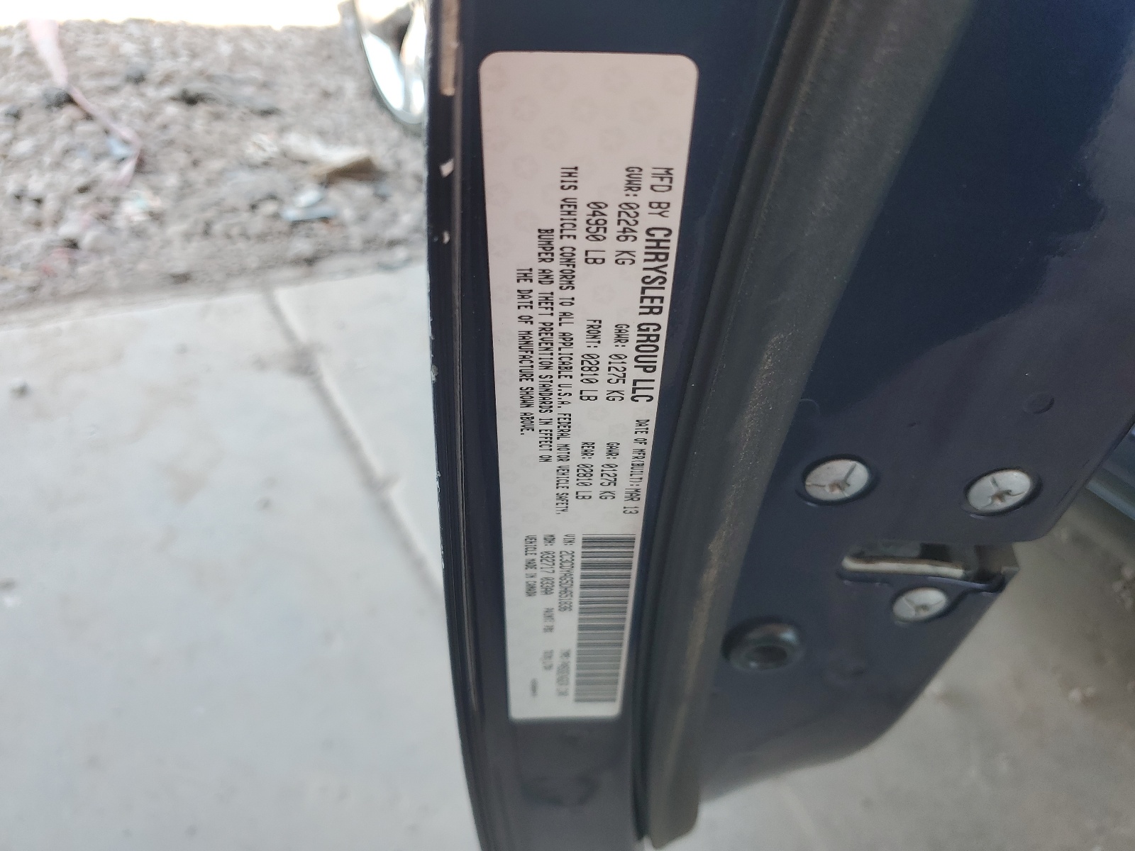 2C3CDYAG5DH651836 2013 Dodge Challenger Sxt