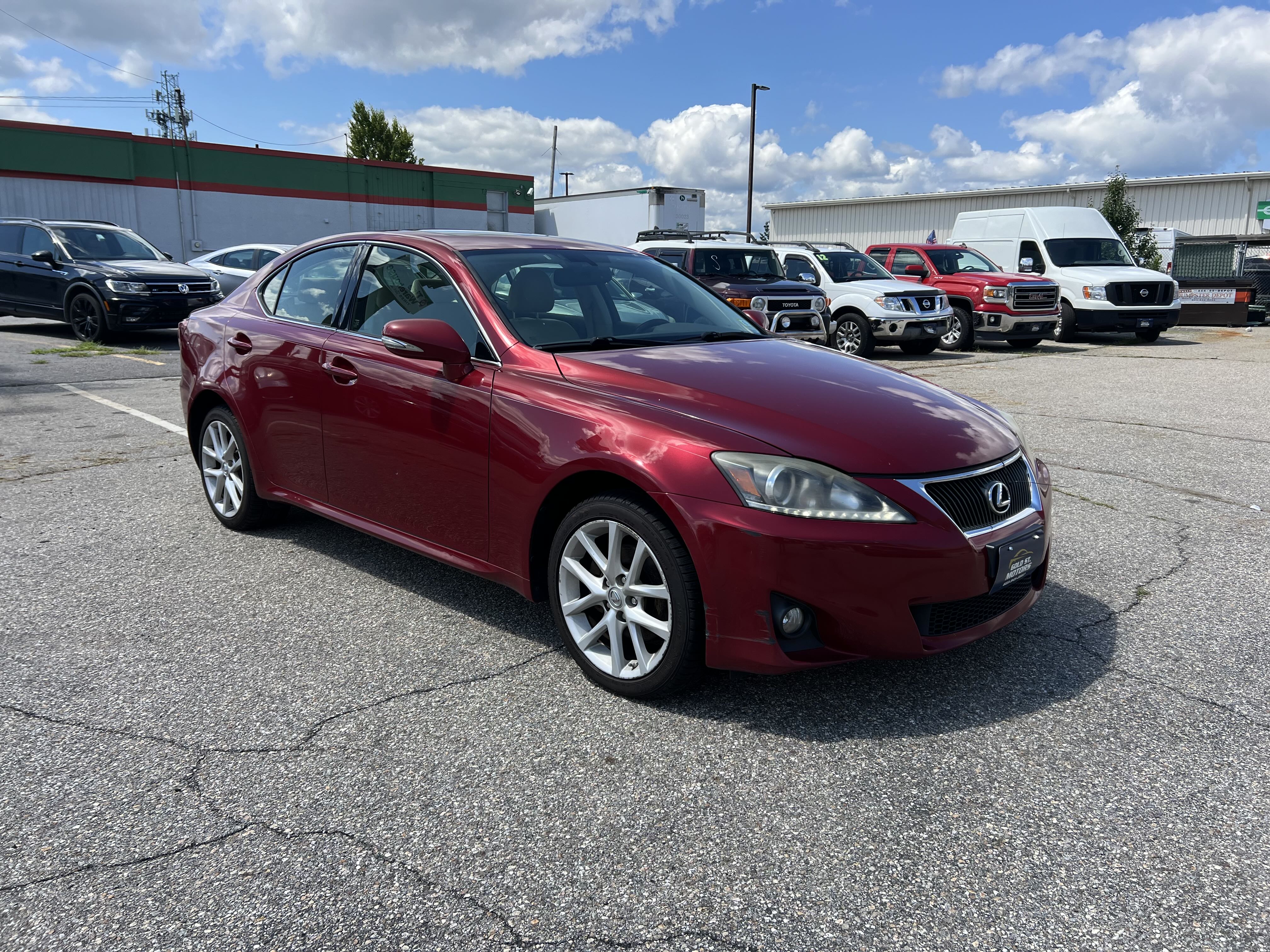 2012 Lexus Is 250 vin: JTHCF5C21C5055567